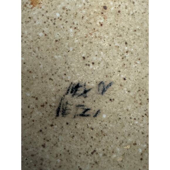 Vintage Mexican Netzi Tonala Stoneware Pottery Bowl - Picture 9 of 10